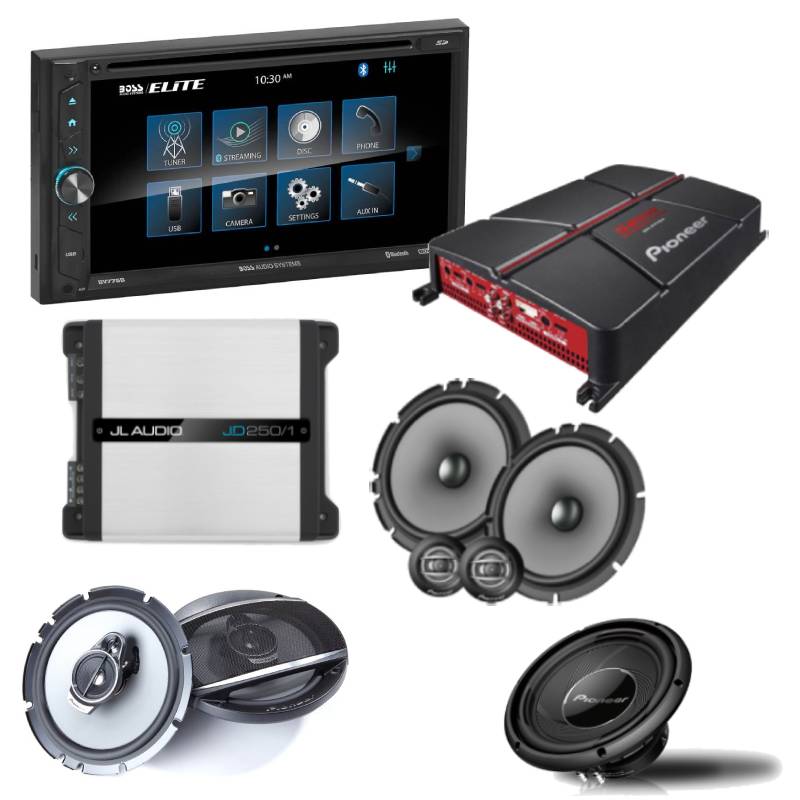 PCH Custom Audio BV775BLC Universal Audio Package-1 Full Car Audio Packages